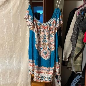 Off the shoulder dress